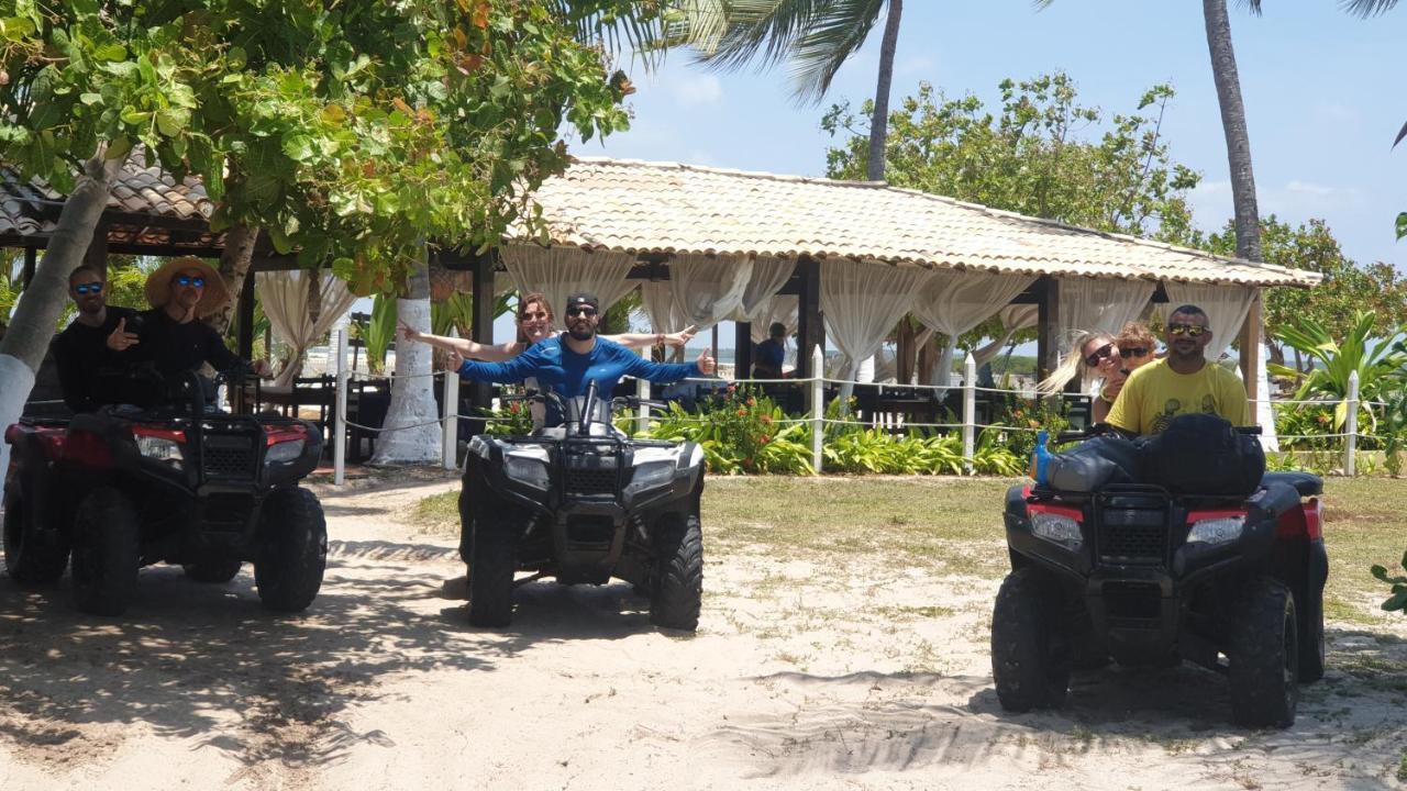Pousada O Forte Mangue Sêco Esterno foto