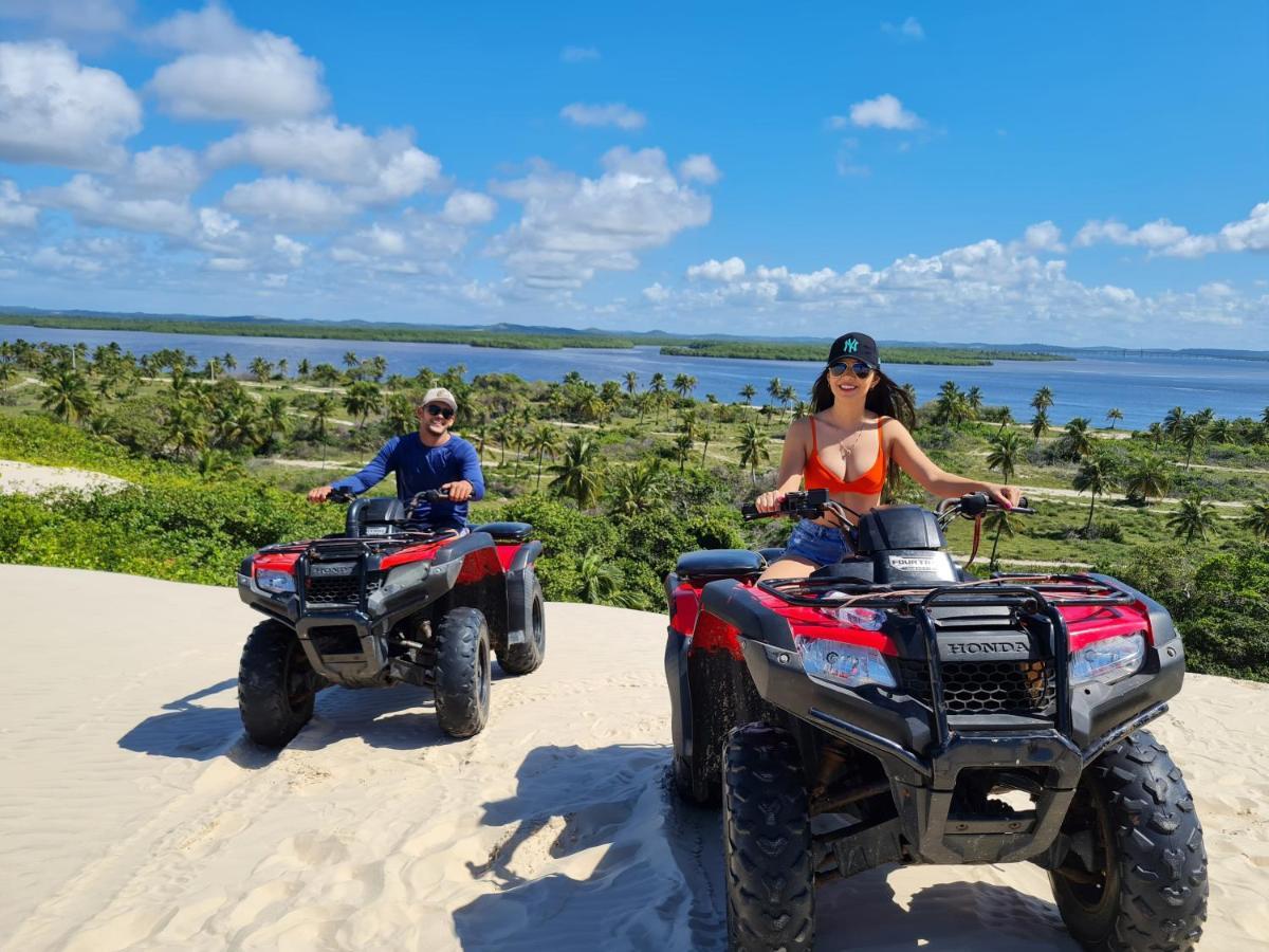 Pousada O Forte Mangue Sêco Esterno foto
