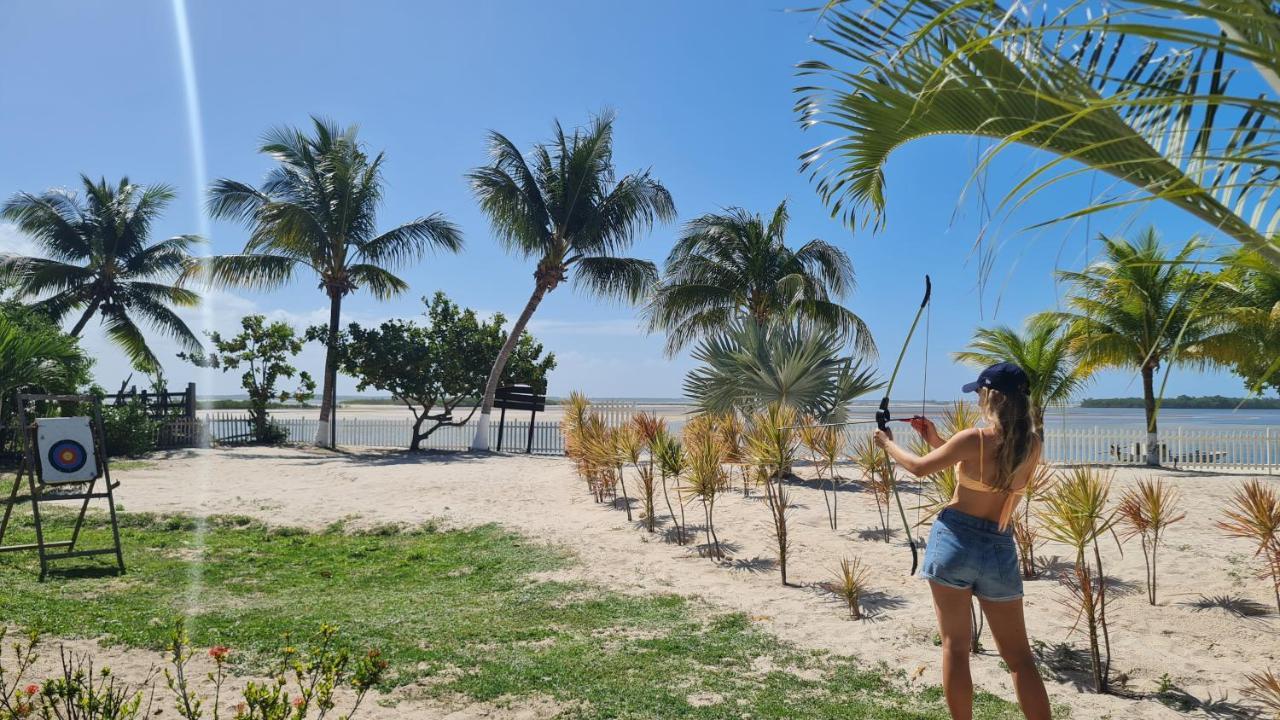 Pousada O Forte Mangue Sêco Esterno foto