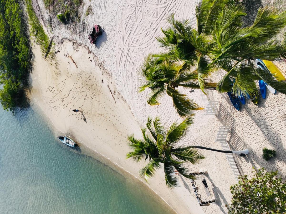 Pousada O Forte Mangue Sêco Esterno foto