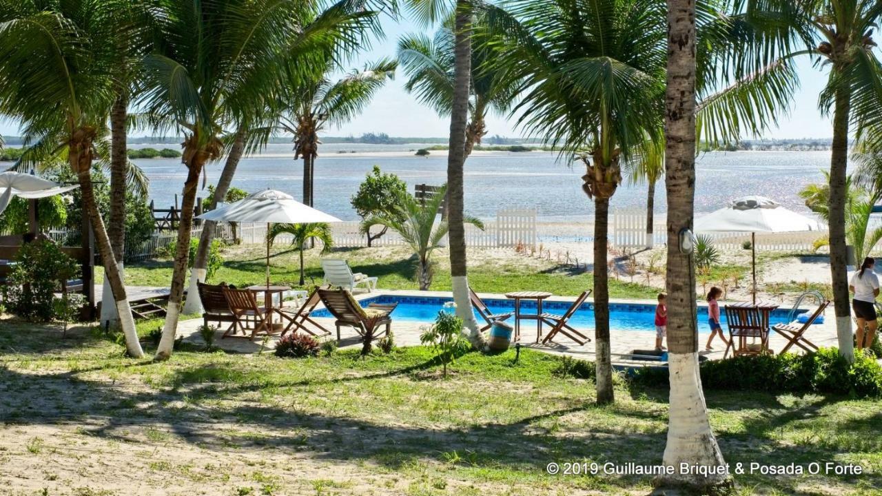 Pousada O Forte Mangue Sêco Esterno foto